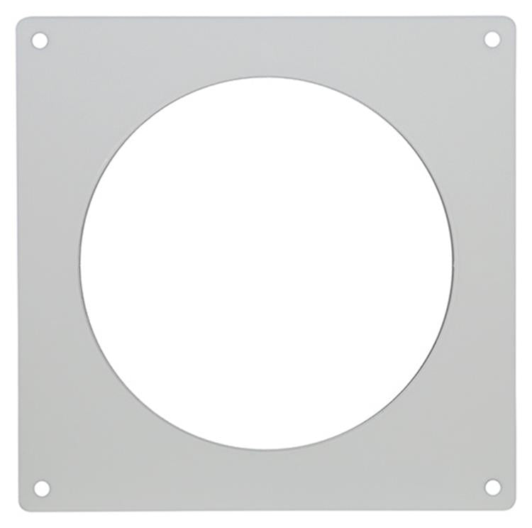Renson 1006427 - lot de 2 plaques de recouvrement pvc 7031 blanc ø 125 | 5 pièces