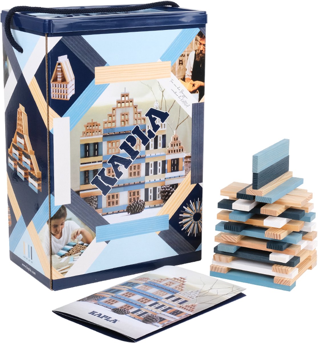 Kapla - tonneau - jouets de construction - 200 planches