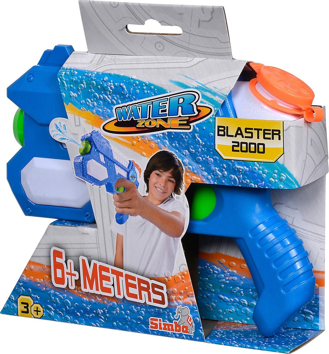 Pistolet à eau pour zone d'eau Simba 2000