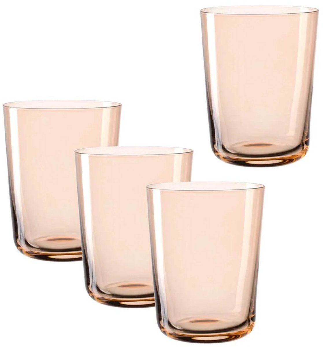 Verre Leonardo leggero 330ml cachi - set 4