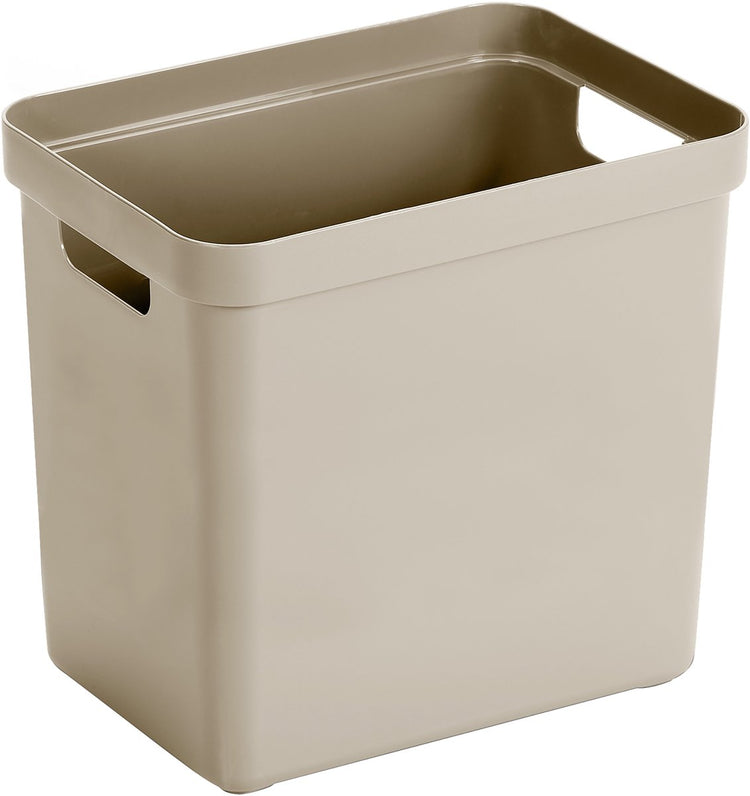 Sunware sigma home boîte de rangement 25l beige 350 x 246 x 363 mm
