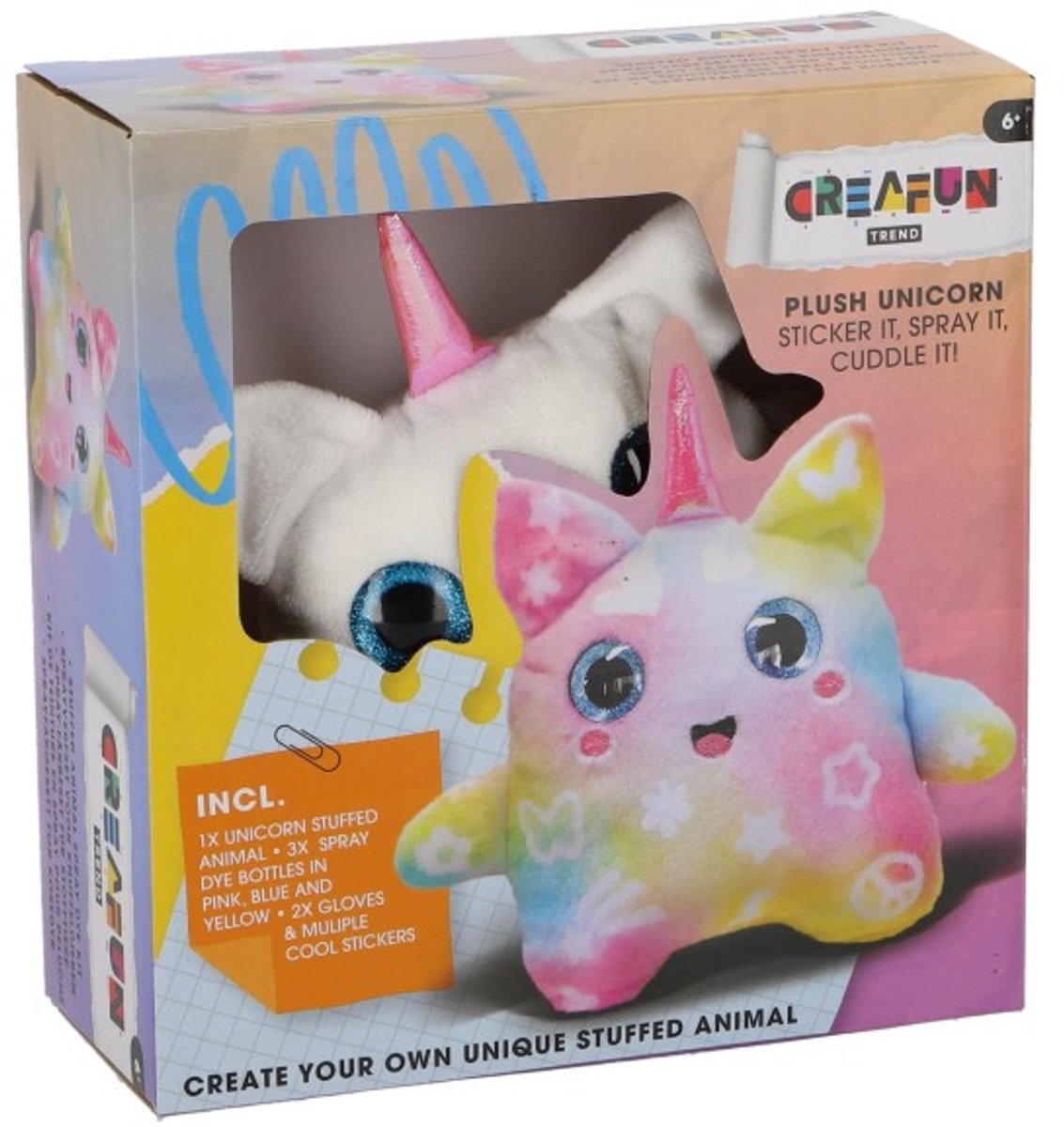 Creafun Trend Hobby Set Spray Dye Licorne | 2 pièces