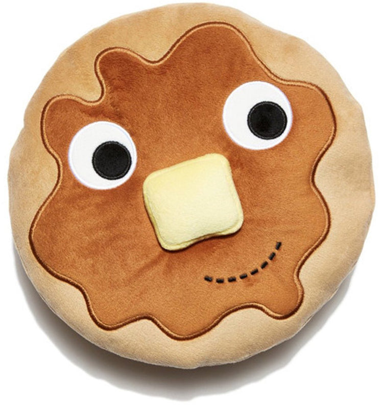 Kidrobot yummy pancake peluche moyenne - peluche douce avec détails brodés