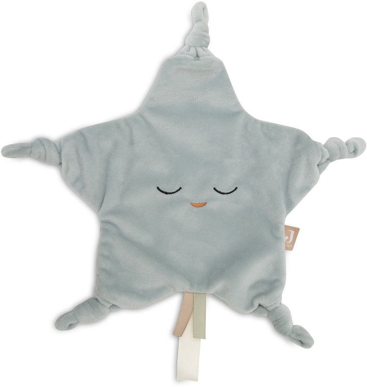 Jollein - tétine petite étoile - tétine doudou bébé - 100% polyester - vert d'eau