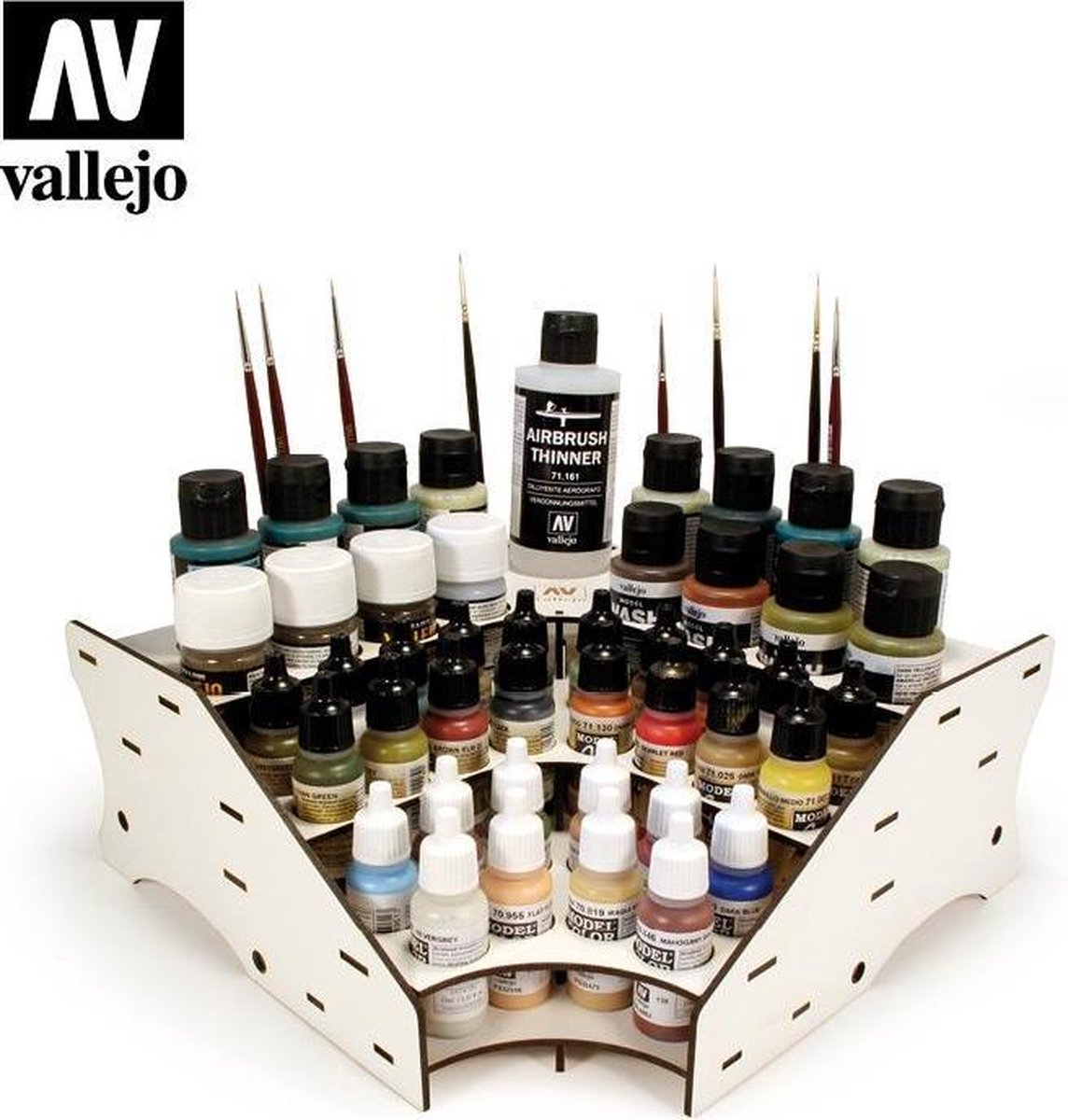 Décoration de modélisme Vallejo - 26008 support de peinture pour module d'angle de peinture