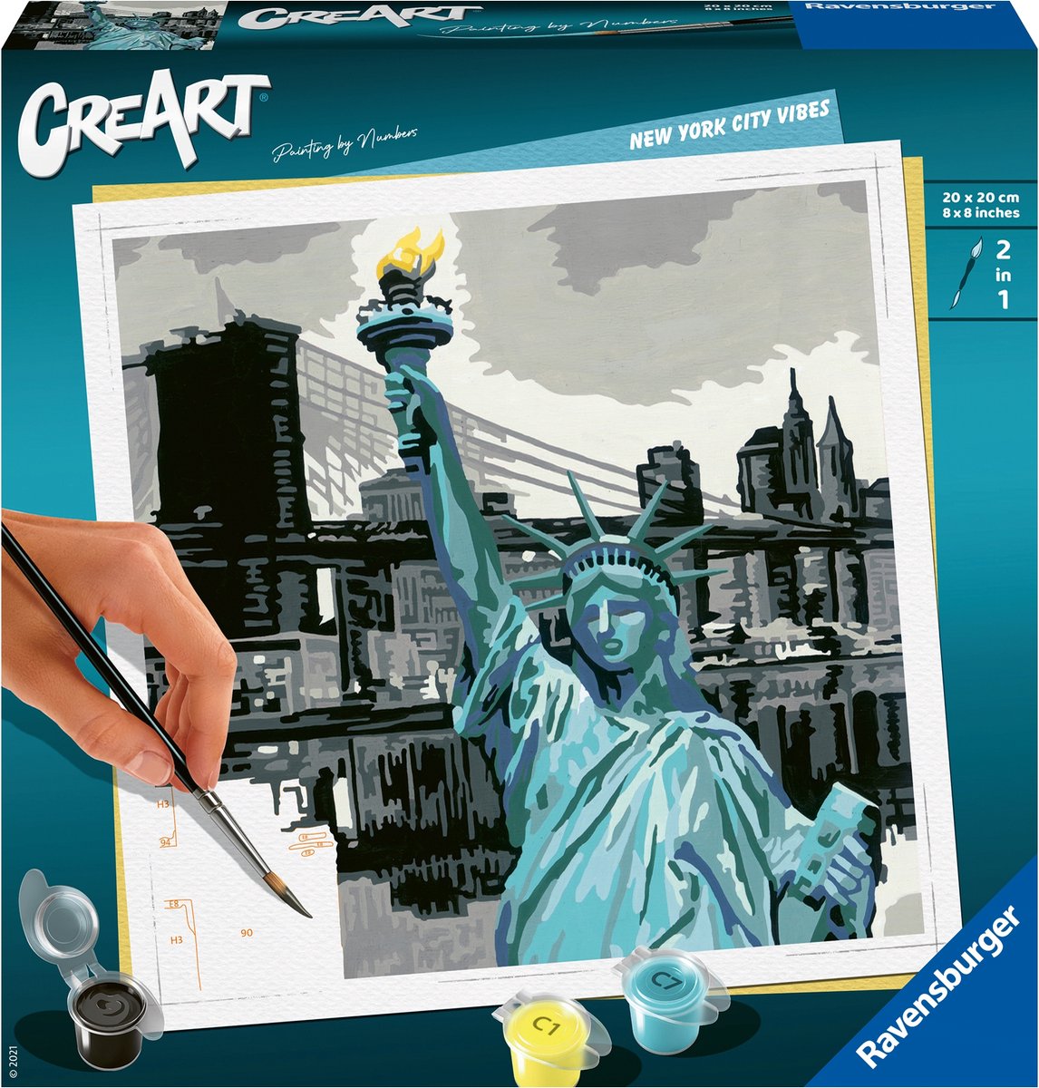 Ravensburger Creart Painting à Number York City