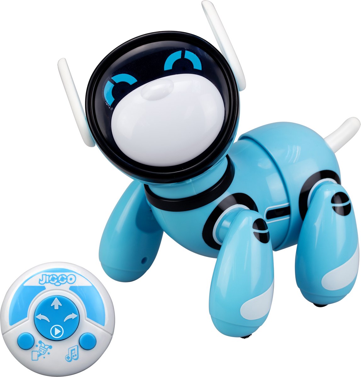 Chien robot dansant interactif Silverlit Jiggo avec son, lumière et télécommande