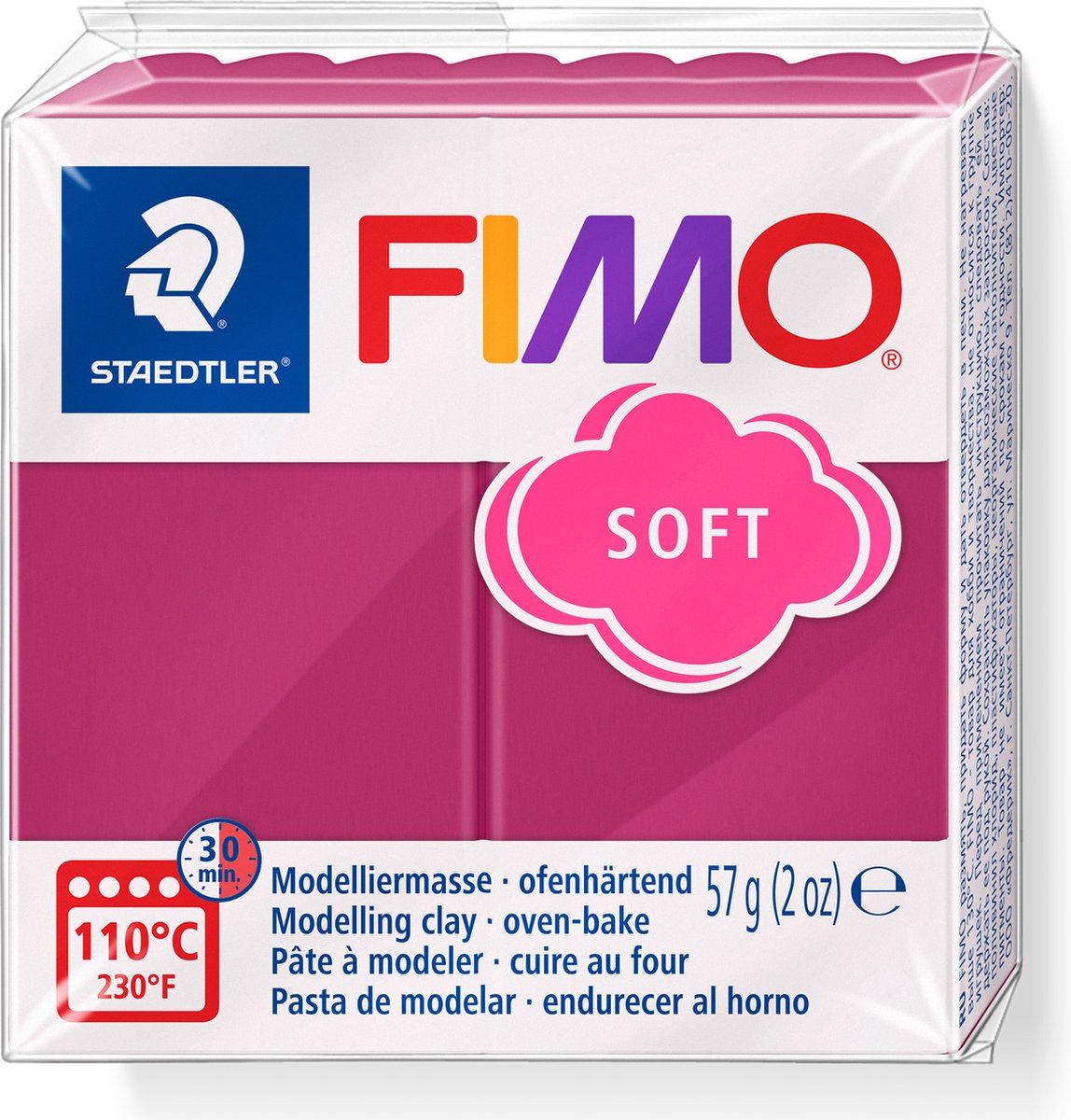 Pâte à modeler Fimo douce 57 g Baie surgelée