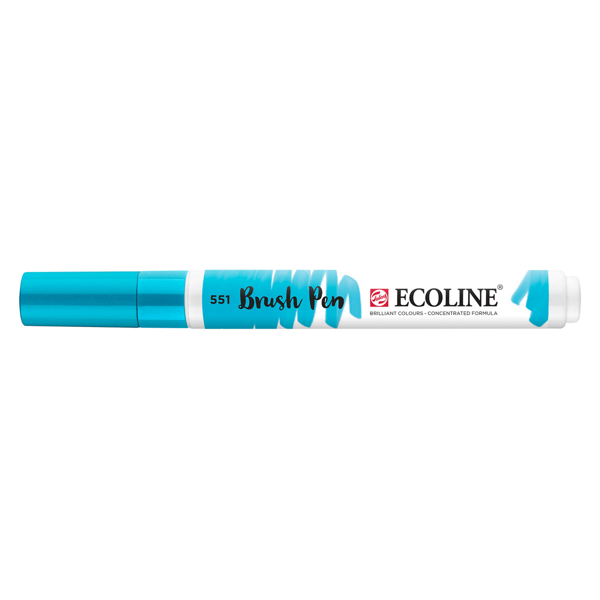 Ecoline • stylo pinceau bleu ciel clair 551
