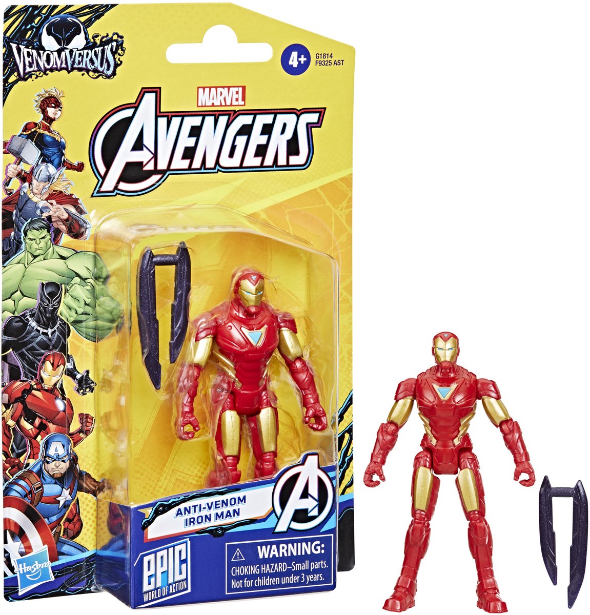 Marvel Avengers 10 cm Figure Venom Iron Man