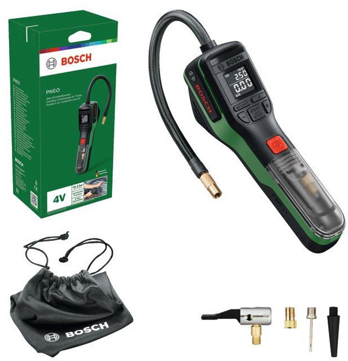 Bosch – easypump – pompe à air sans fil – presta – 10,3 bar