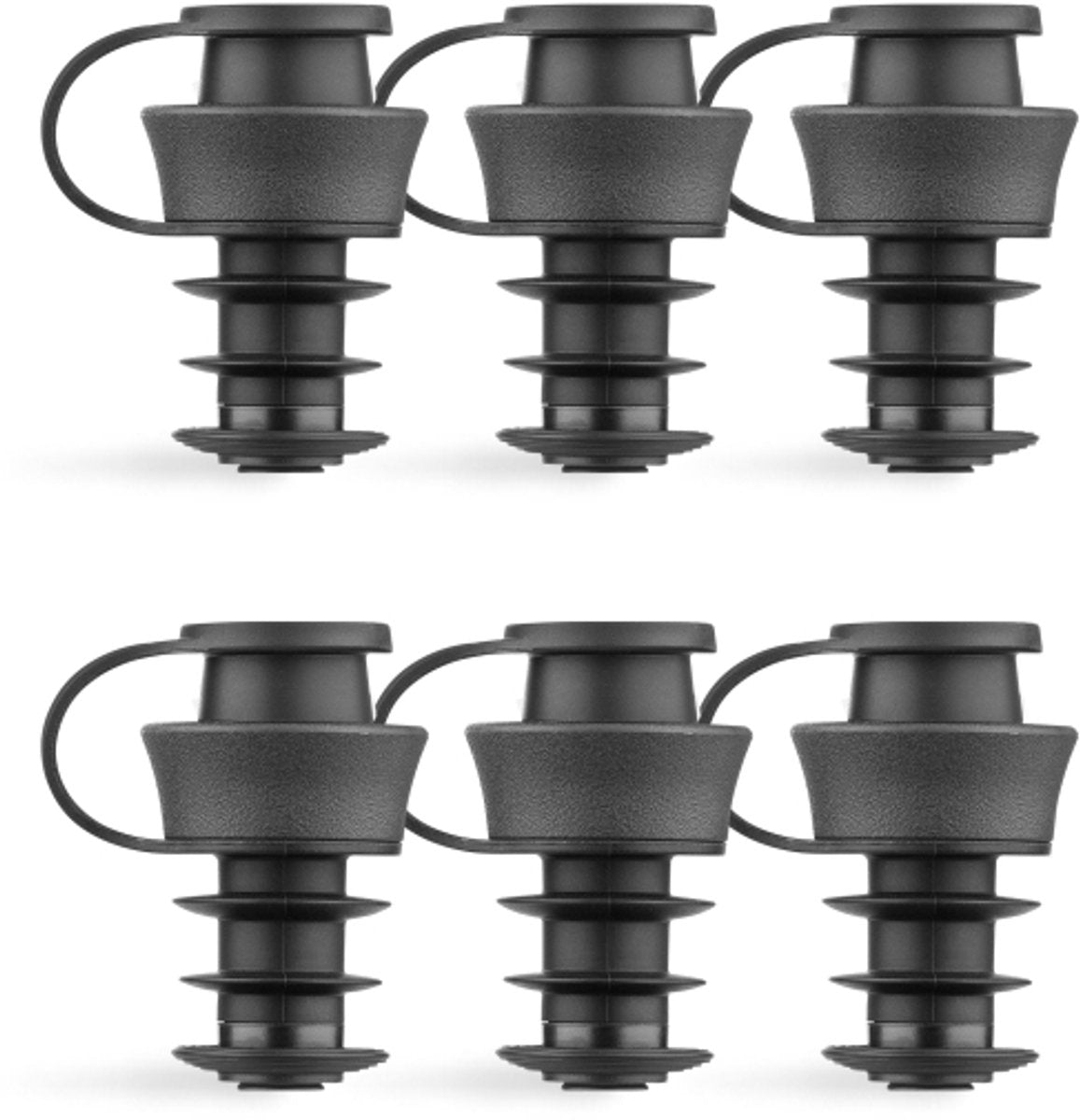 Butées de pivot Coravin 6 pièces - noir