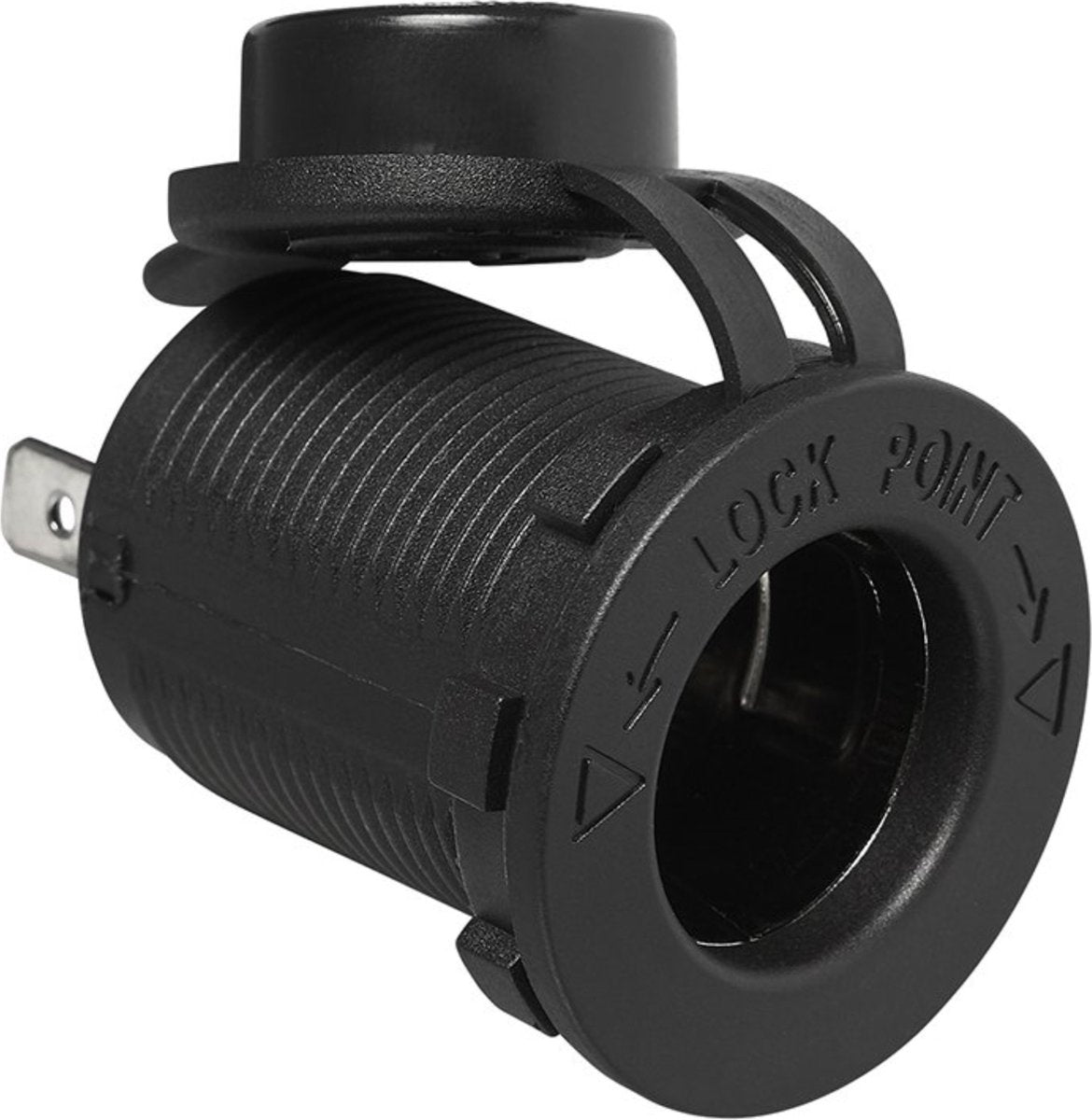 Proplus prise encastrable din 12v 24v allume cigare - prise contact 10a