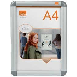 Cadre à Clip nobo a4 1902213 argent