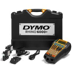 Imprimante d'étiquettes dymo 6000+ rhino jaune, noir