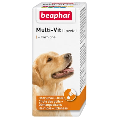 BEAPHAR Multi-vit Laveta + Carnitine Dog