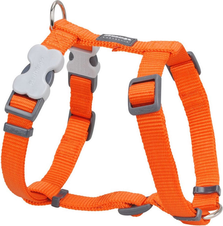 Red dingo harnais pour chien flexible 60-109 cm orange