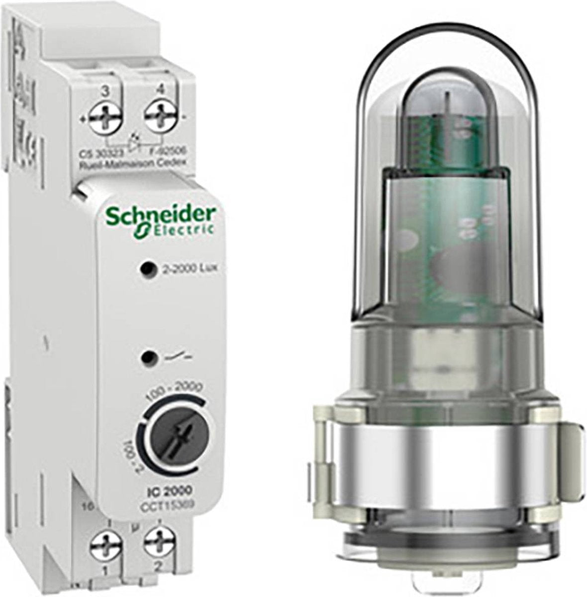 Interrupteur crépusculaire Schneider electric cct15369