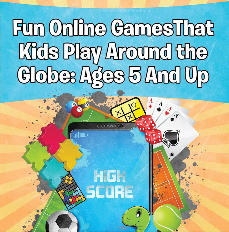 Livres de jeux pour enfants : jeux en ligne amusants auxquels les enfants du monde entier jouent : à partir de 5 ans