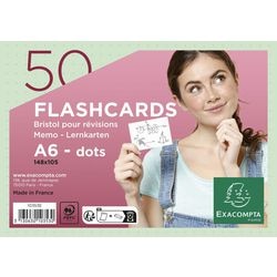 Fiches exacompta 10353e papier vert