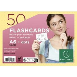 Fiches exacompta 10354e papier jaune