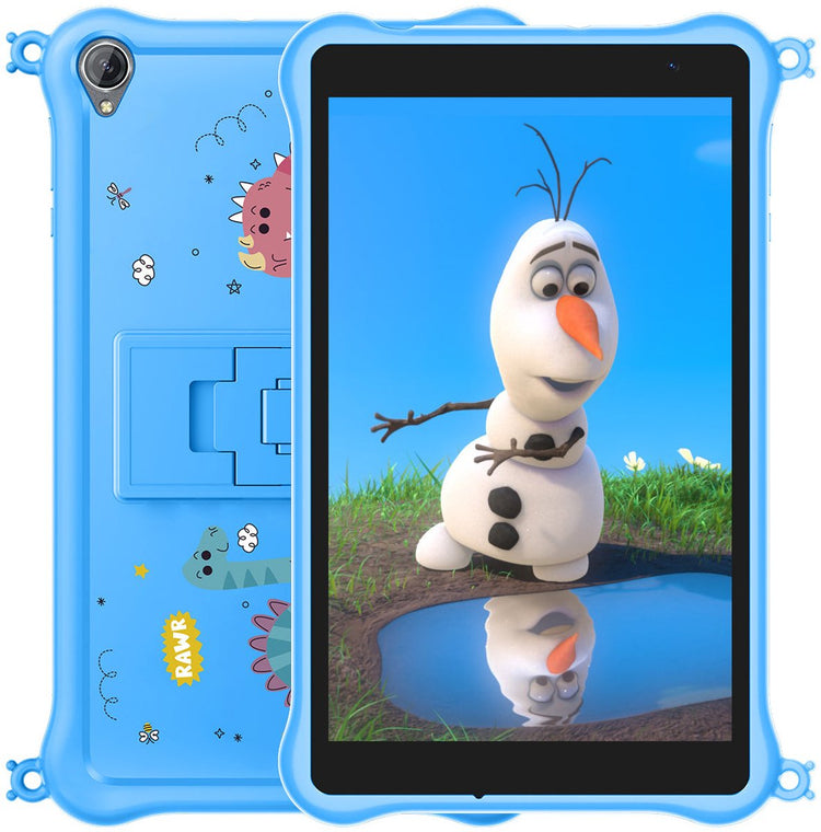 Tablette pour enfants Blackview tab 50 - tablette pour enfants - 64 Go - 8 pouces - Android 13 - mode soins des yeux - avec verre trempé - bleu
