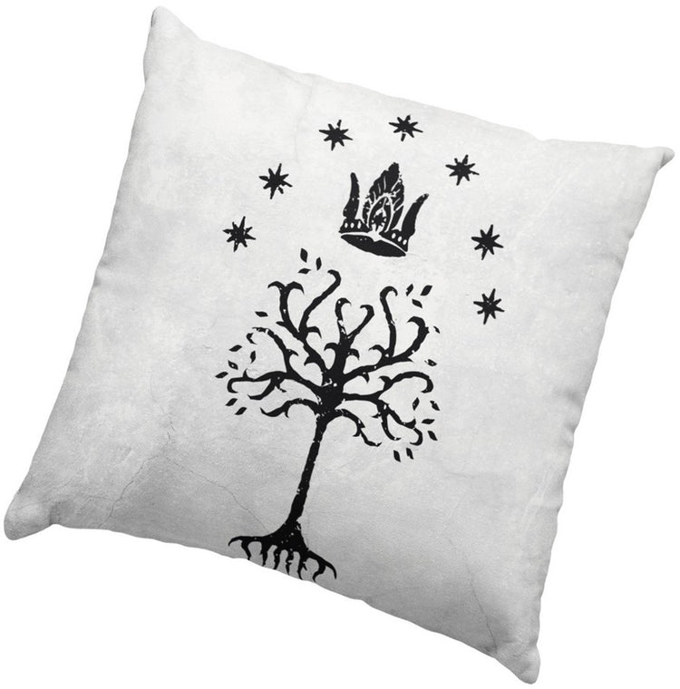 SD toys le seigneur des anneaux coussin arbre blanc du gondor 56 x 48 cm blanc