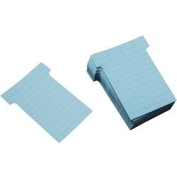 Cartes T ultradex étroites bleu caraïbe