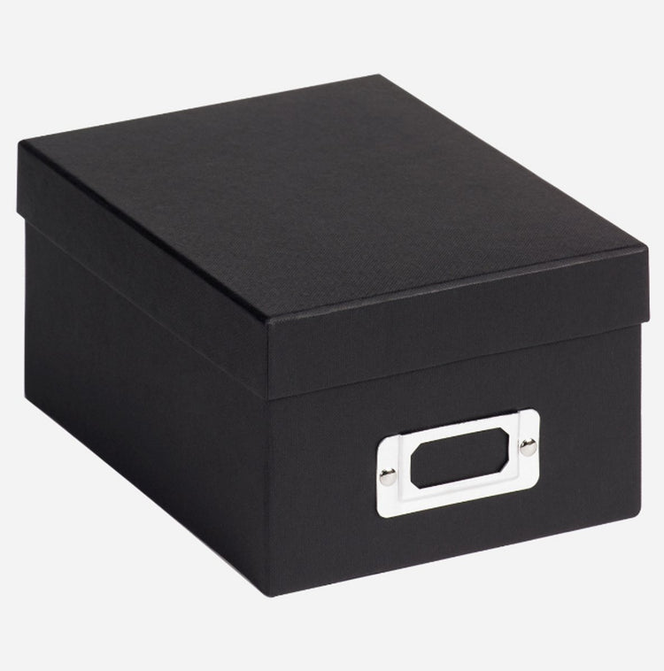 Walther fb-115-b fun - boîte de rangement photos - dimensions 17 x 22 x 11 cm - 700 photos 10 x 15 cm - noir
