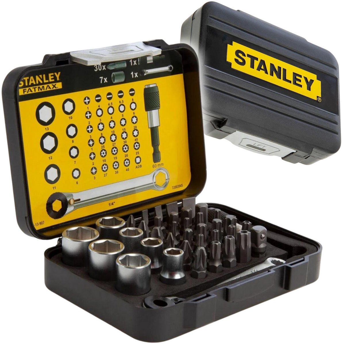 Jeu d'embouts Stanley expert pro 1 4 - clé mixte (40 pièces)