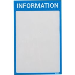 Cadre ultradex information a4 bleu