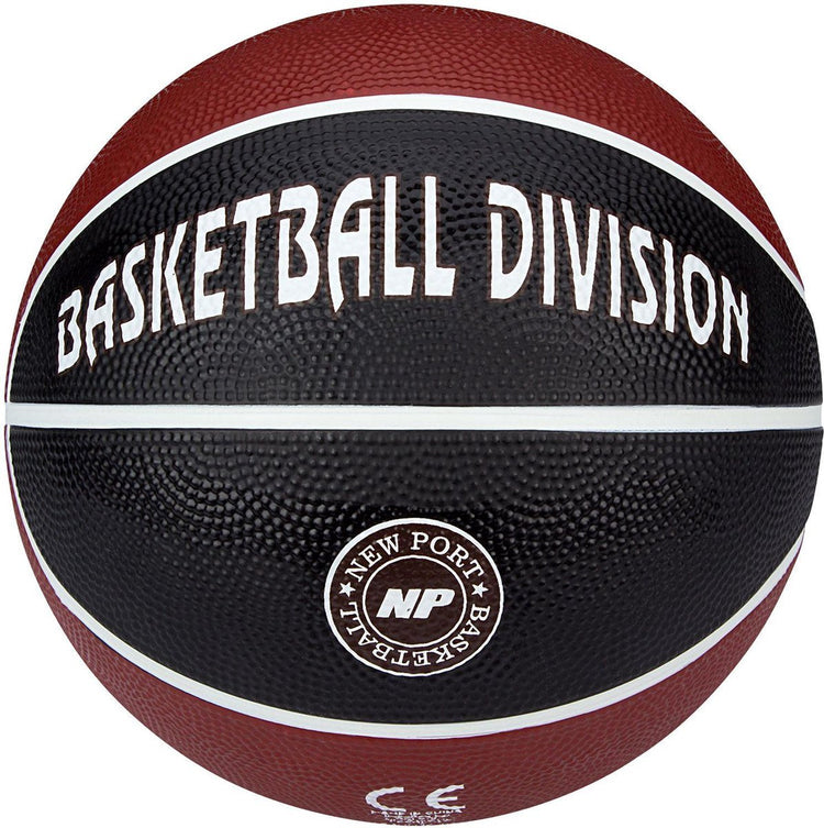 Mini basket imprimé New Port - bordeaux noir et blanc - 3