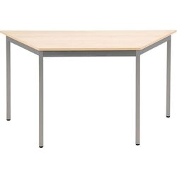Table trapézoïdale sodematub ft147trap-6515 érable argent