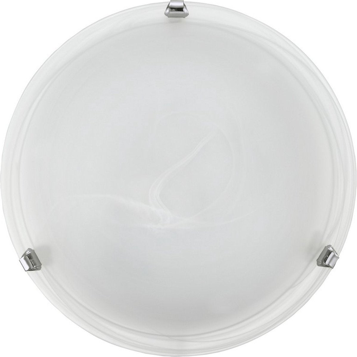 Plafonnier et applique Eglo Salomé - E27 - ø 30 cm - gris blanc