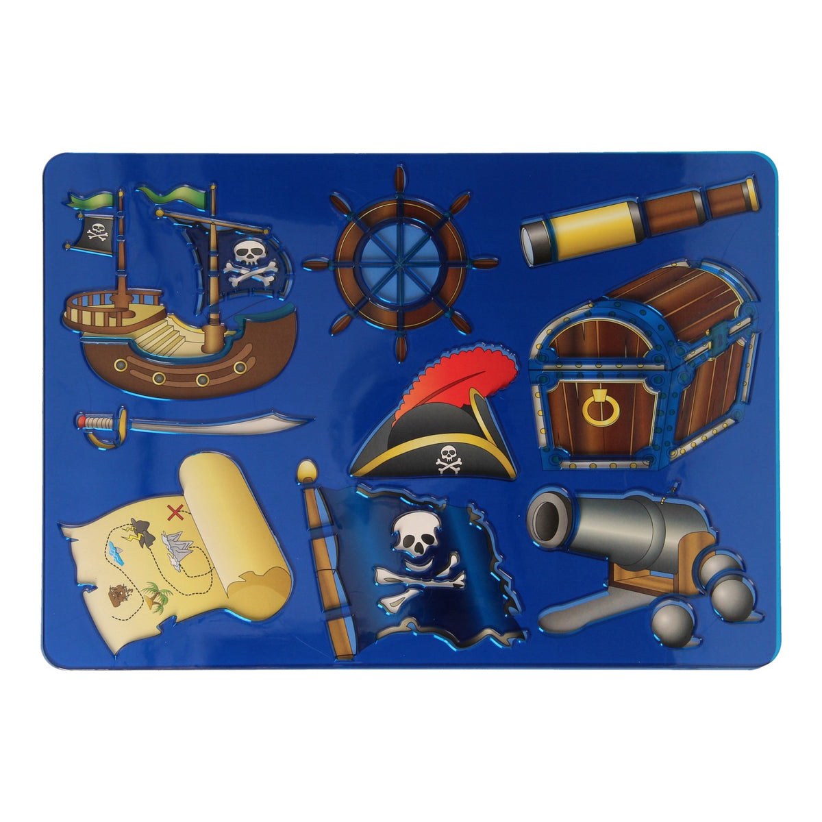 Pirate de modèle de graphique, 27x19cm