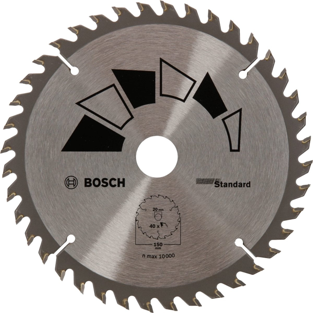 Bosch - lame de scie circulaire standard 150 x 20 x 2,2 mm, 40