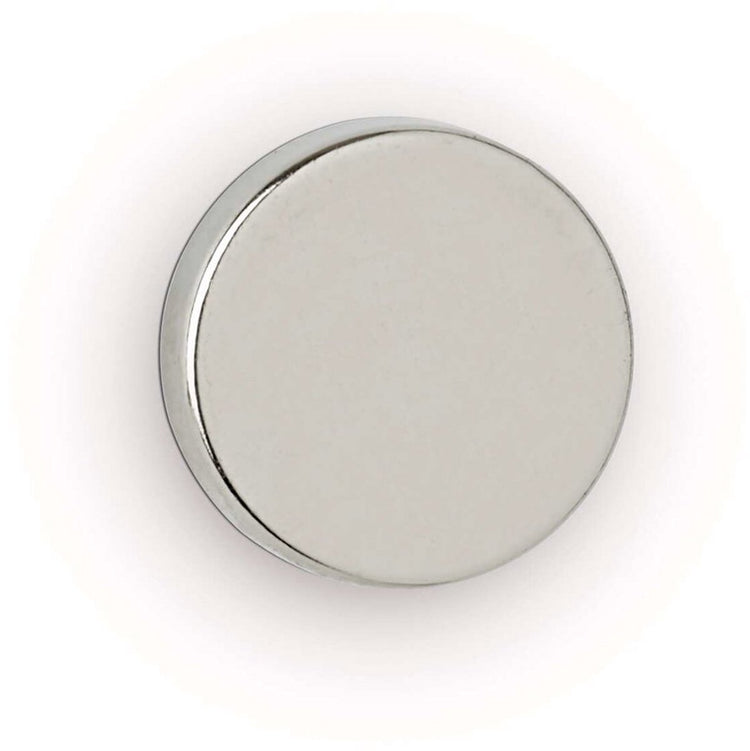 Aimant Maul rond 10 pièces 2,5 kg acier métal néodyme magnétique ø 1,2 x 0,3 cm argent