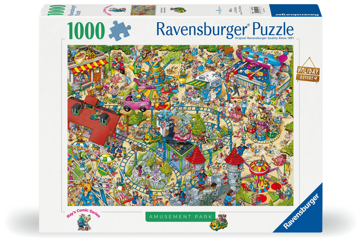 Ravensburger Pluzzle Holiday Resort 4: The Amusement Park, 1000st.