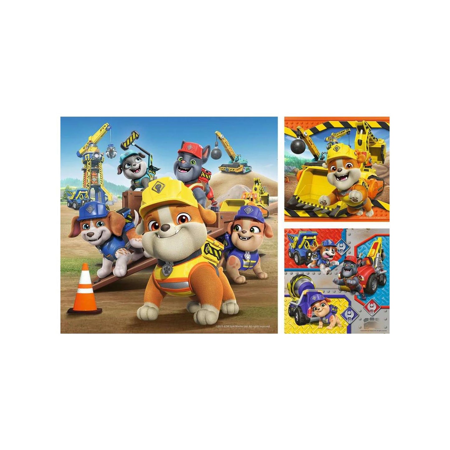 Ravensburger puzzle équipage de décombres - 3x49pcs.