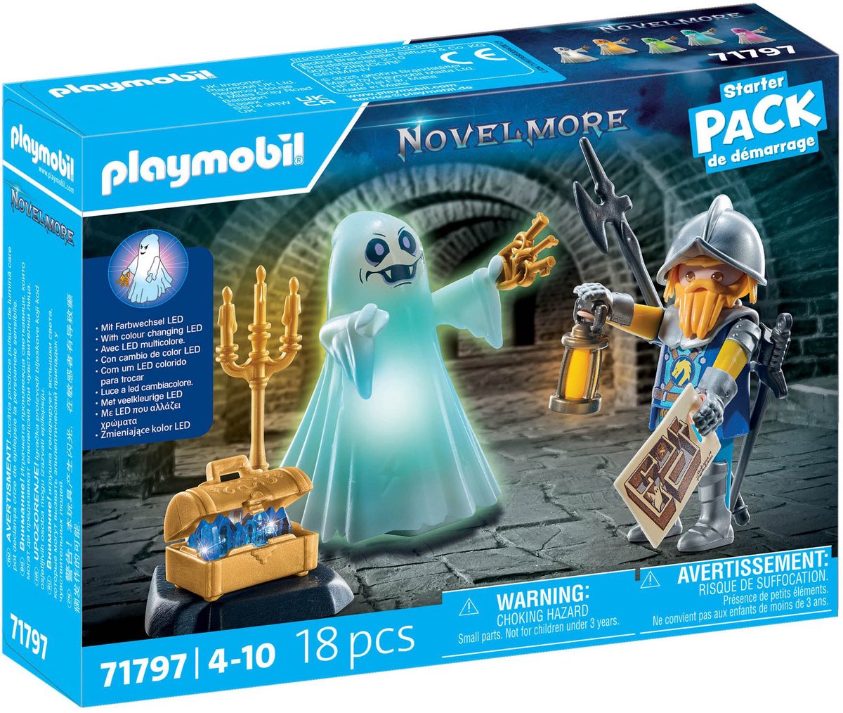 Playmobil 71797 Spook et Novemore Ridder