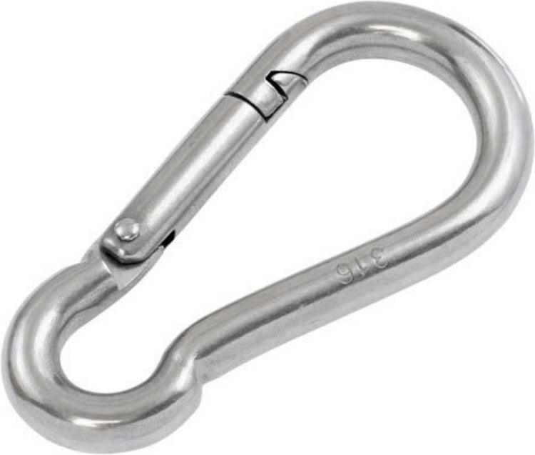 Starx étoile-x. mousqueton en acier inoxydable. 6x60mm 1 pièce