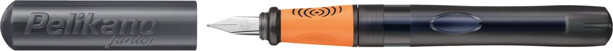 Stylo plume Pelikan o junior - anthracite - gaucher