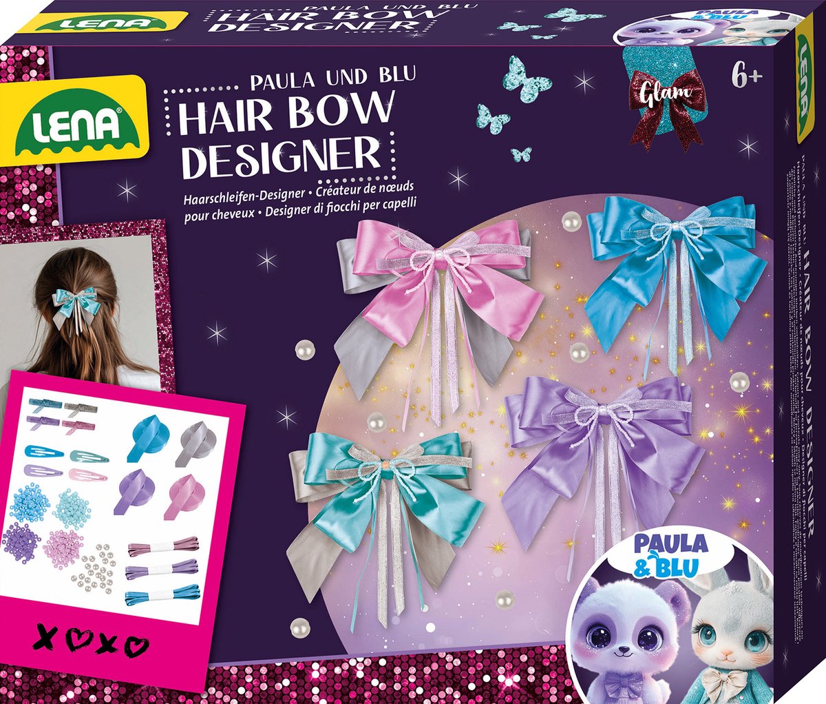 Ensemble artisanal de créateur de bandeau Lena - jouets créatifs pour enfants.
