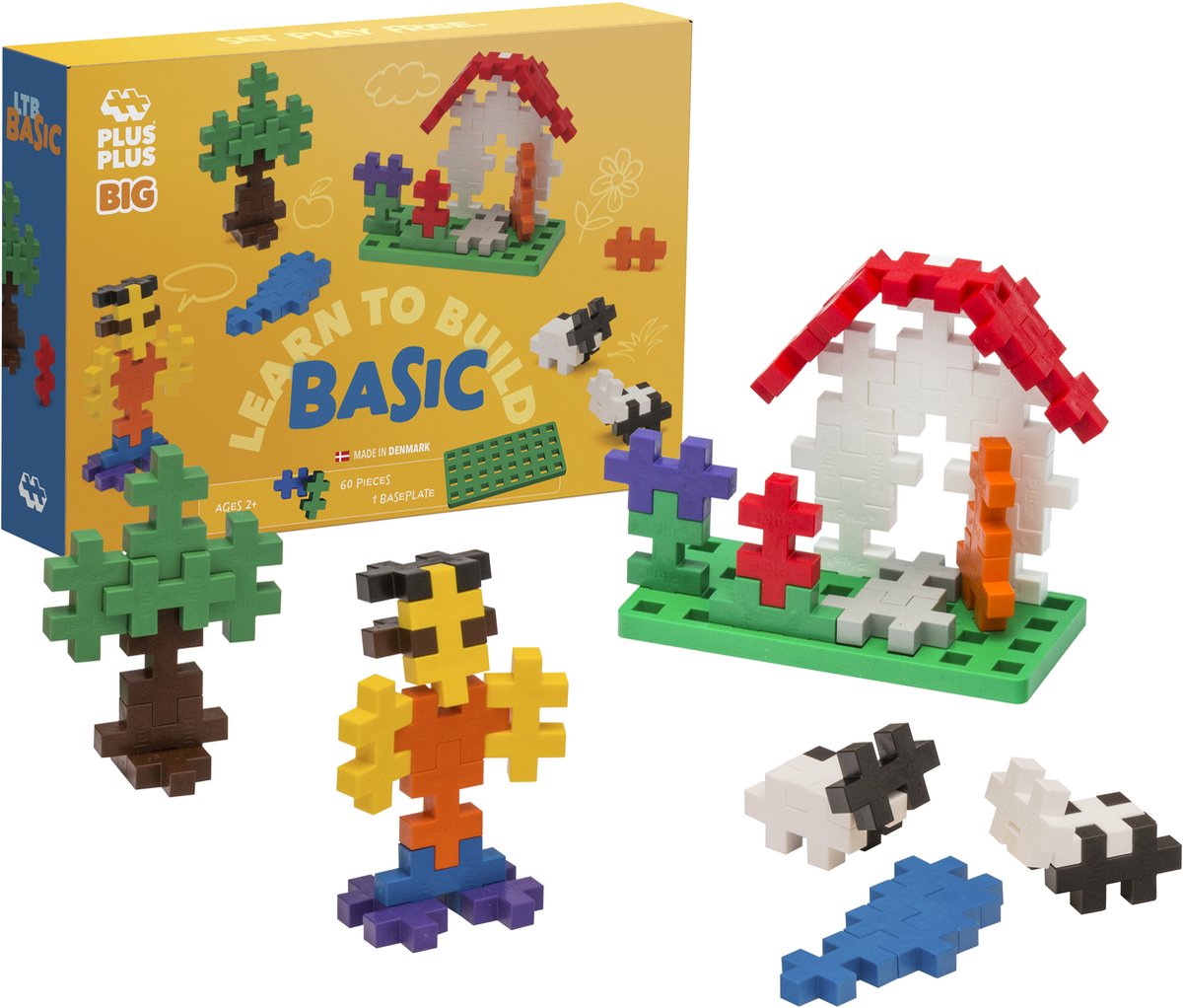 Plus plus apprendre à construire de gros plus-plus : 60 pièces (3288)