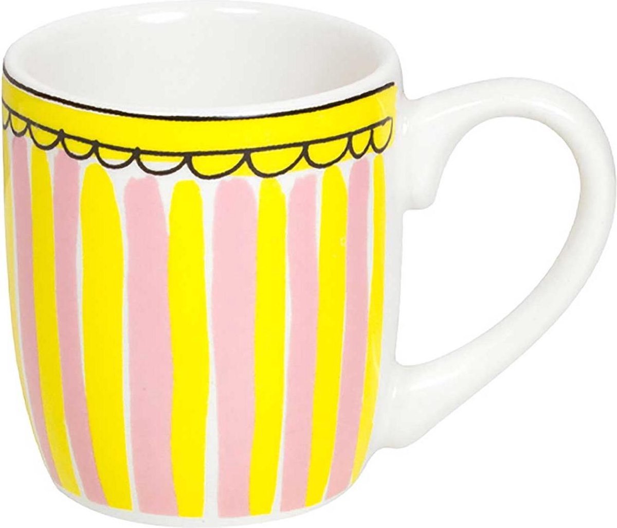 Blond Amsterdam - rattrapage - tasse à expresso - rayures - 50 ml