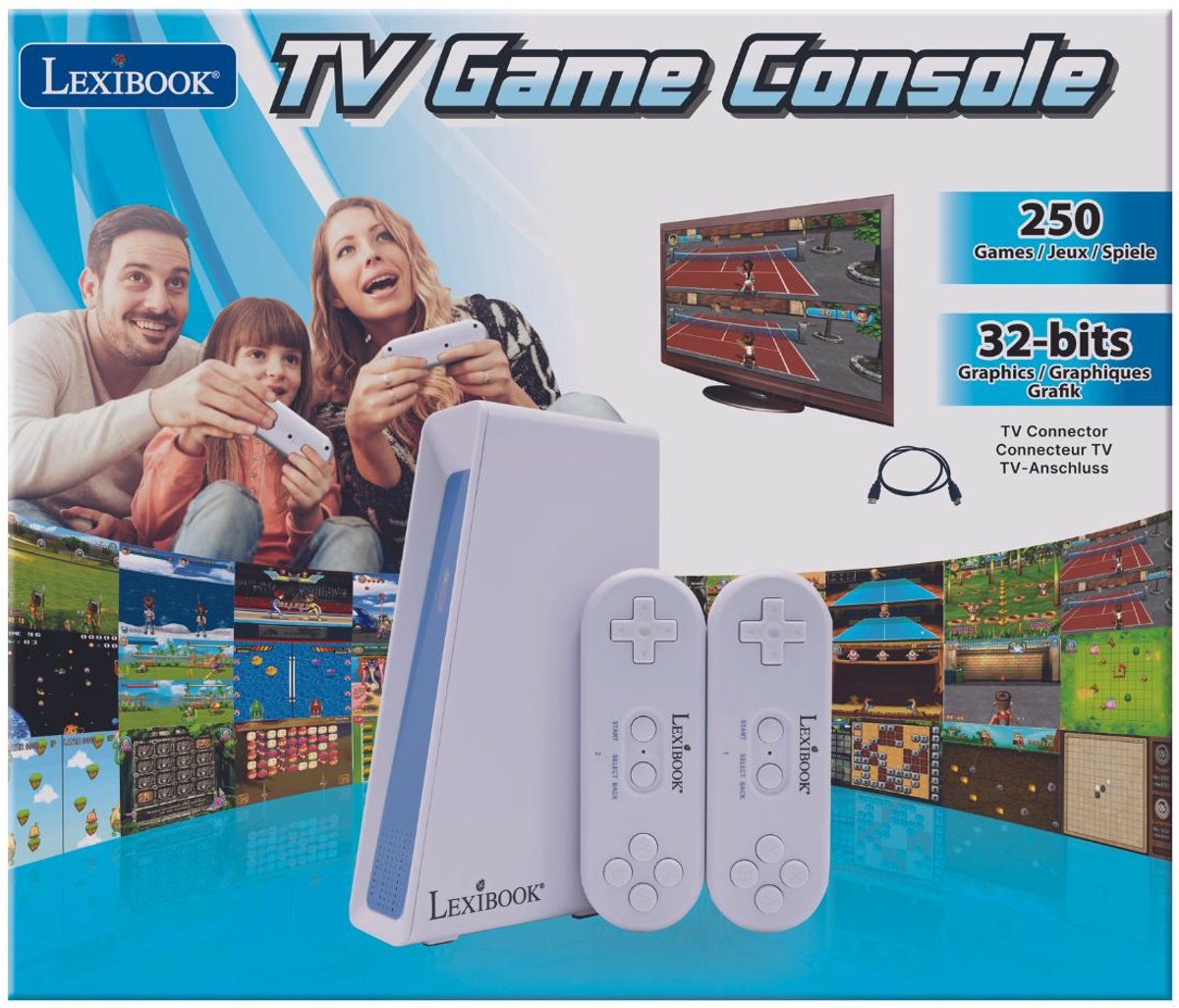 Console de jeu plug-and-play Lexibook motion TV avec 250 jeux