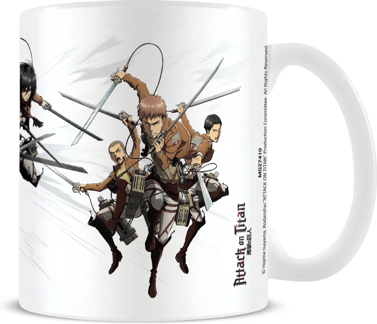 Pyramide attaque internationale sur titan tasse tasse personnages tasses tasse tasses