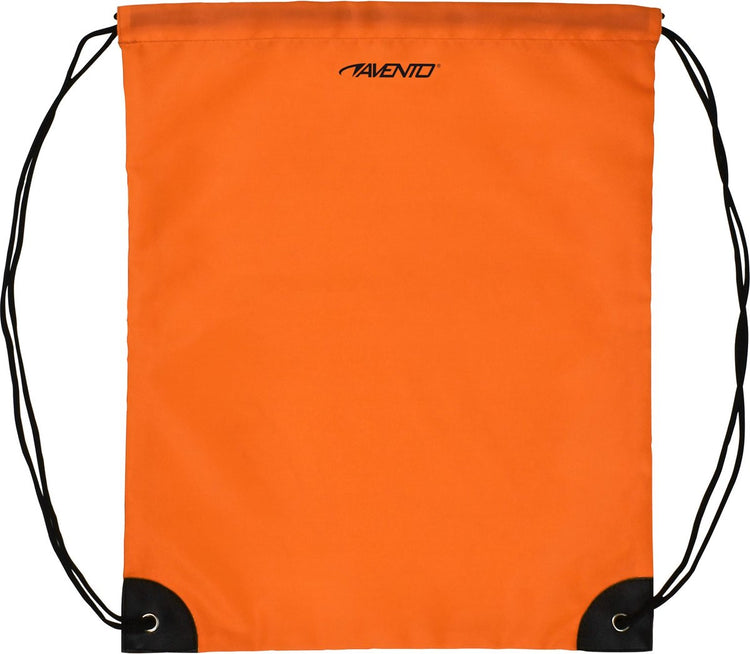 Sac à dos Avento avec cordons - orange fluo