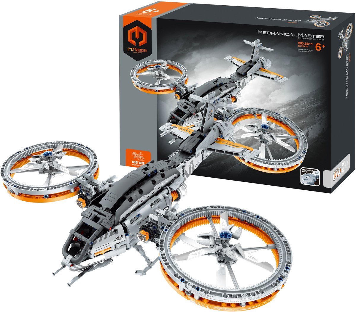 Gear2play im.master - jeu de construction de chasseur stellaire
