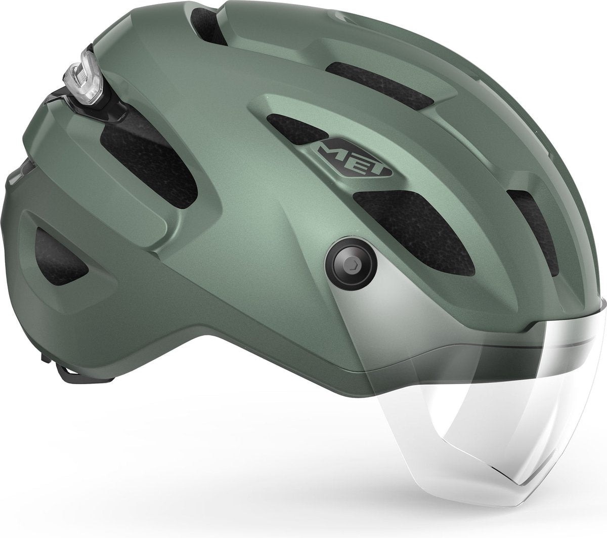 Avec casque de vélo intercity mips hommes femmes - casque de vélo e-bike adultes - vélo électrique - taille s (52-56cm) - nta 8776 - sage allic mat (vert)